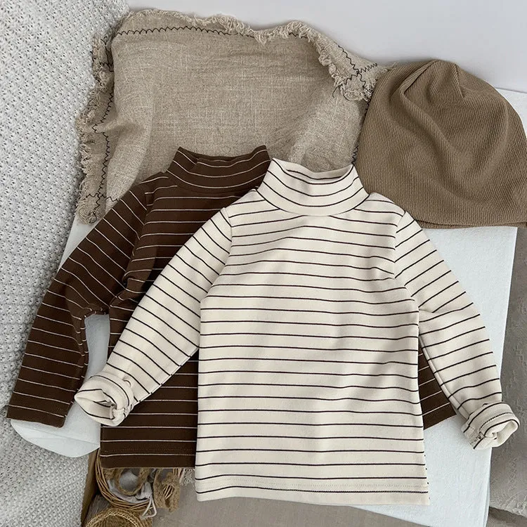 Baby Kid Girls Boys Striped Tops Wholesale 23113022