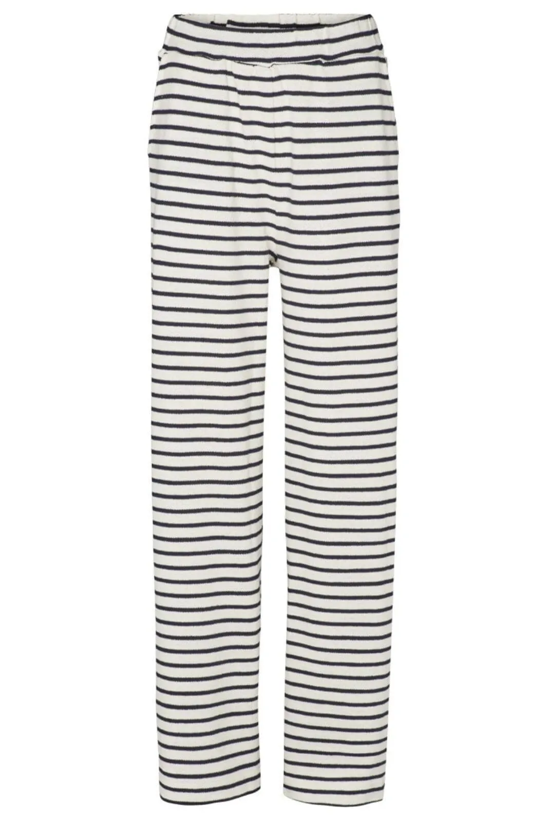Basic Apparel - Mint Loose Pants - 705 Whisper White / Sky Captain