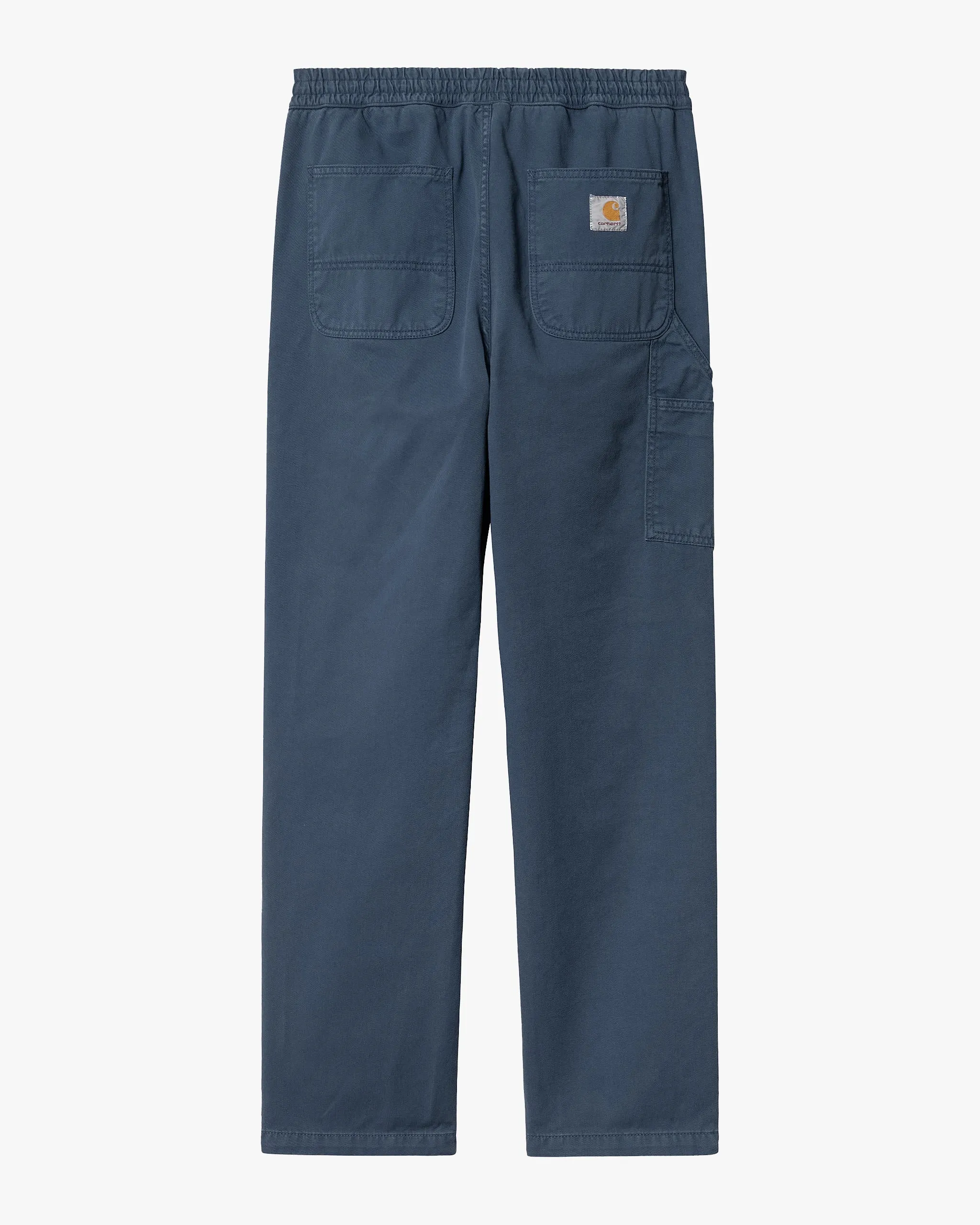 Carhartt WIP Flint Pant Regular Tapered Mens Trousers - Dusky Blue Garment Dyed