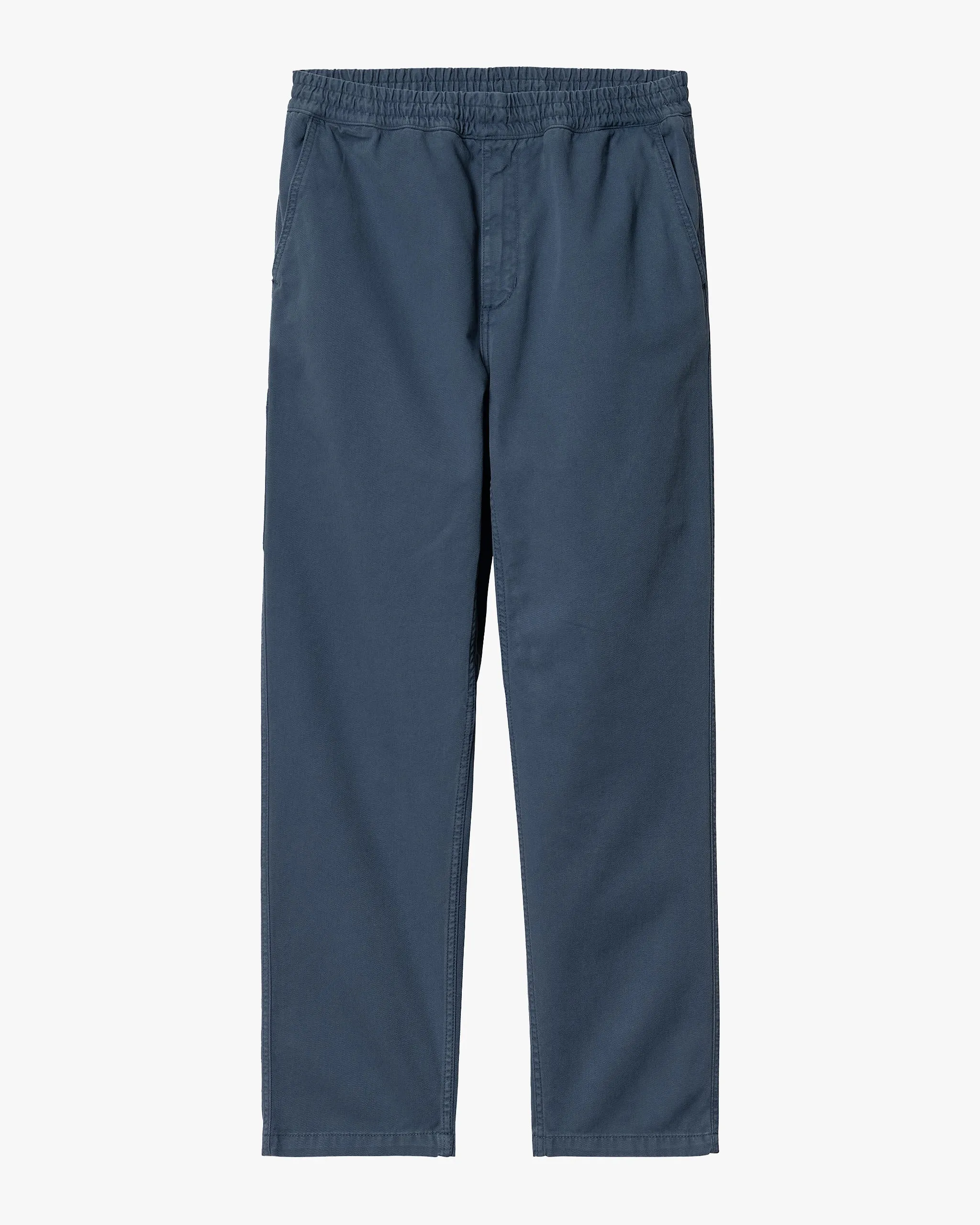 Carhartt WIP Flint Pant Regular Tapered Mens Trousers - Dusky Blue Garment Dyed