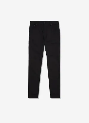 Cotton Stretch Chinos Black