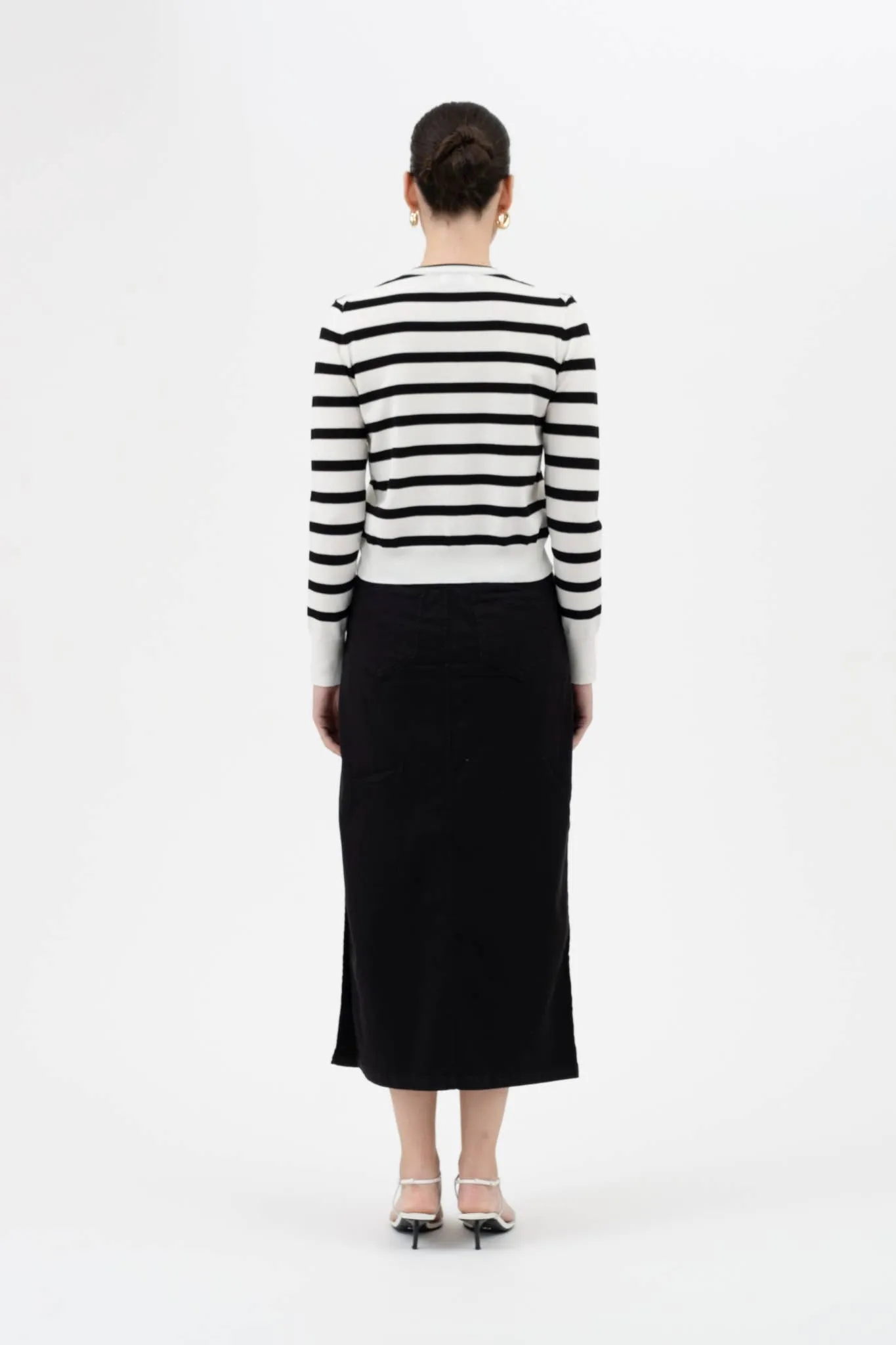 Darla Striped Cardi