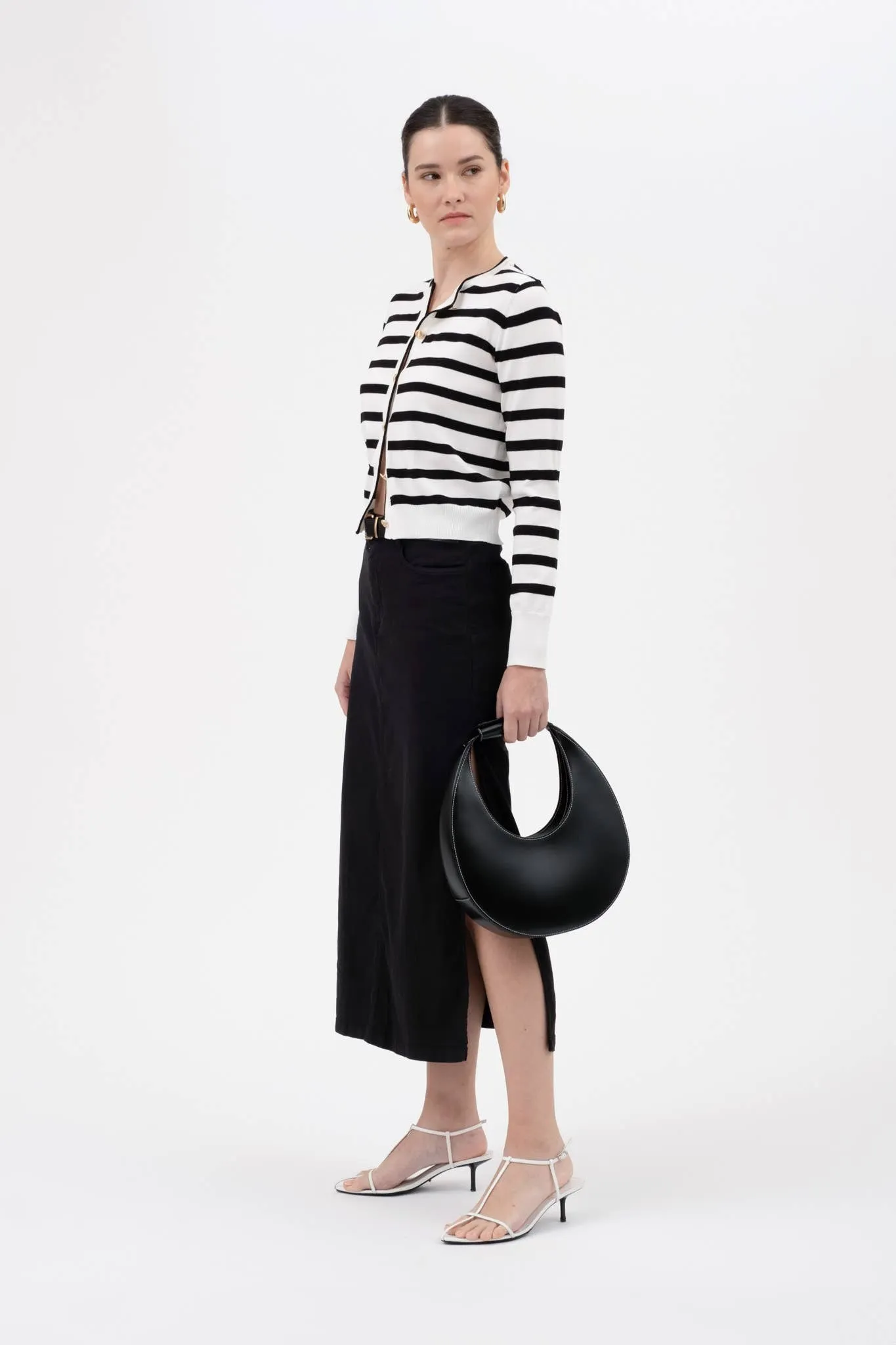 Darla Striped Cardi