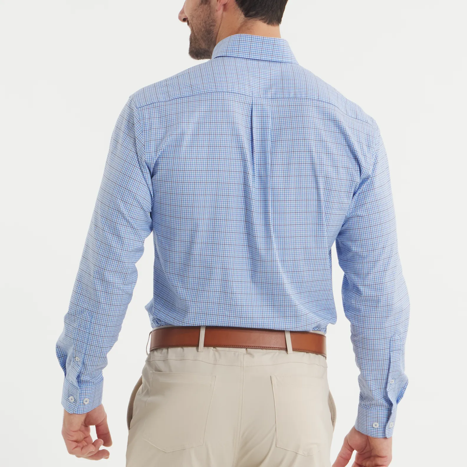 Dyer Performance Gingham Dress Shirt