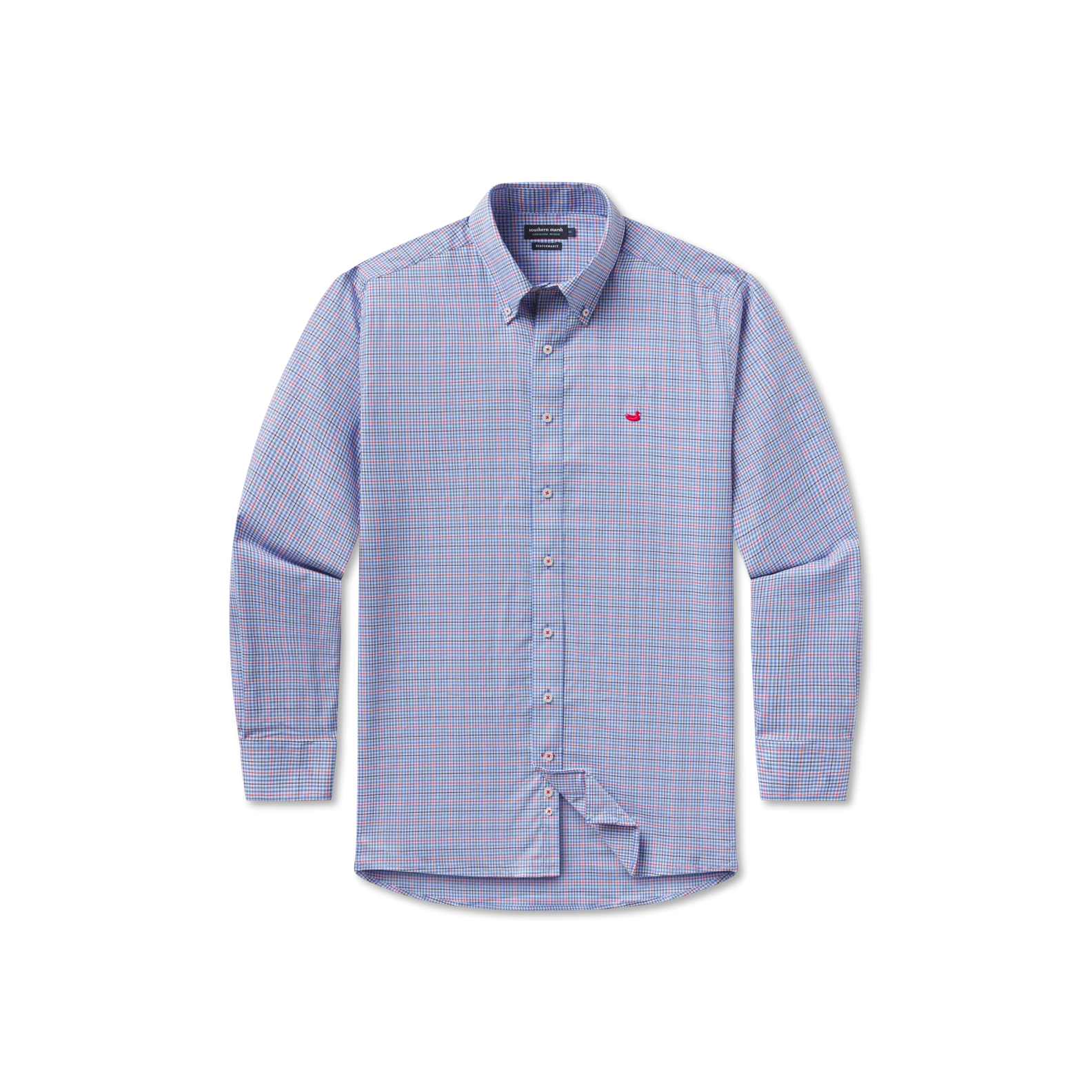 Dyer Performance Gingham Dress Shirt