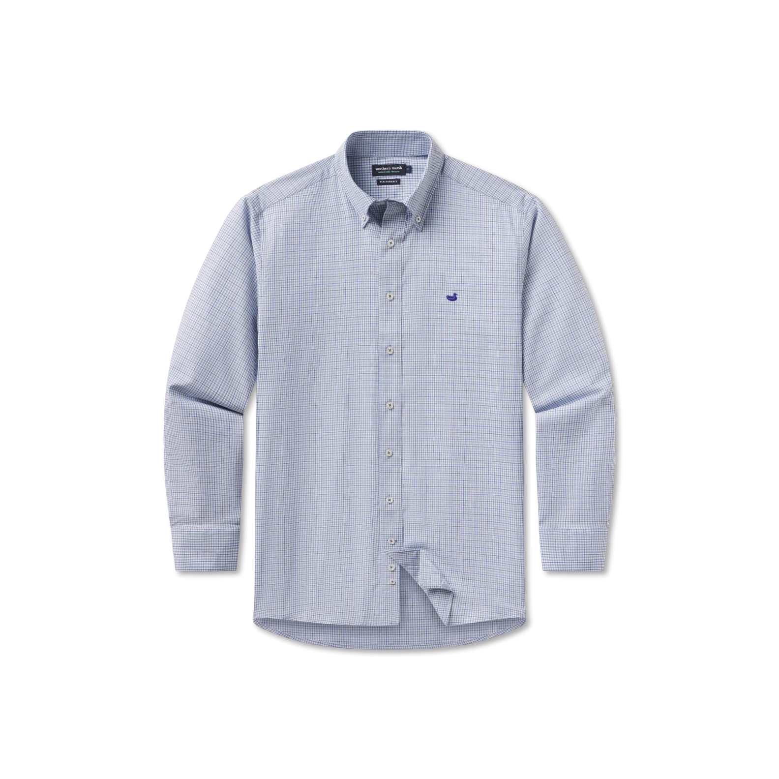 Dyer Performance Gingham Dress Shirt