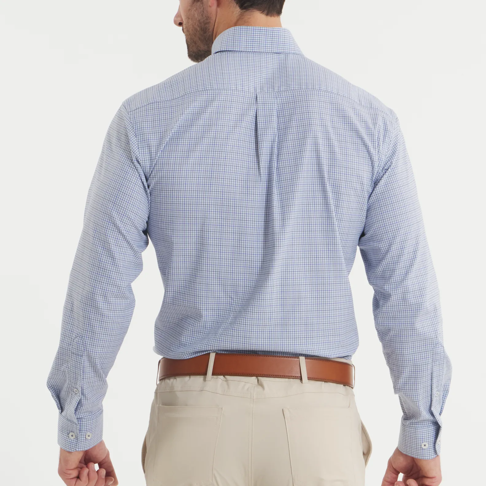 Dyer Performance Gingham Dress Shirt