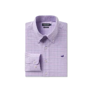 Dyer Performance Gingham Dress Shirt