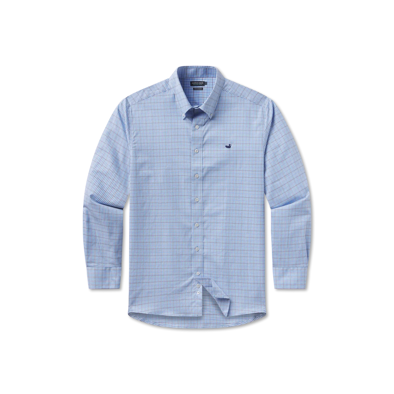 Dyer Performance Gingham Dress Shirt