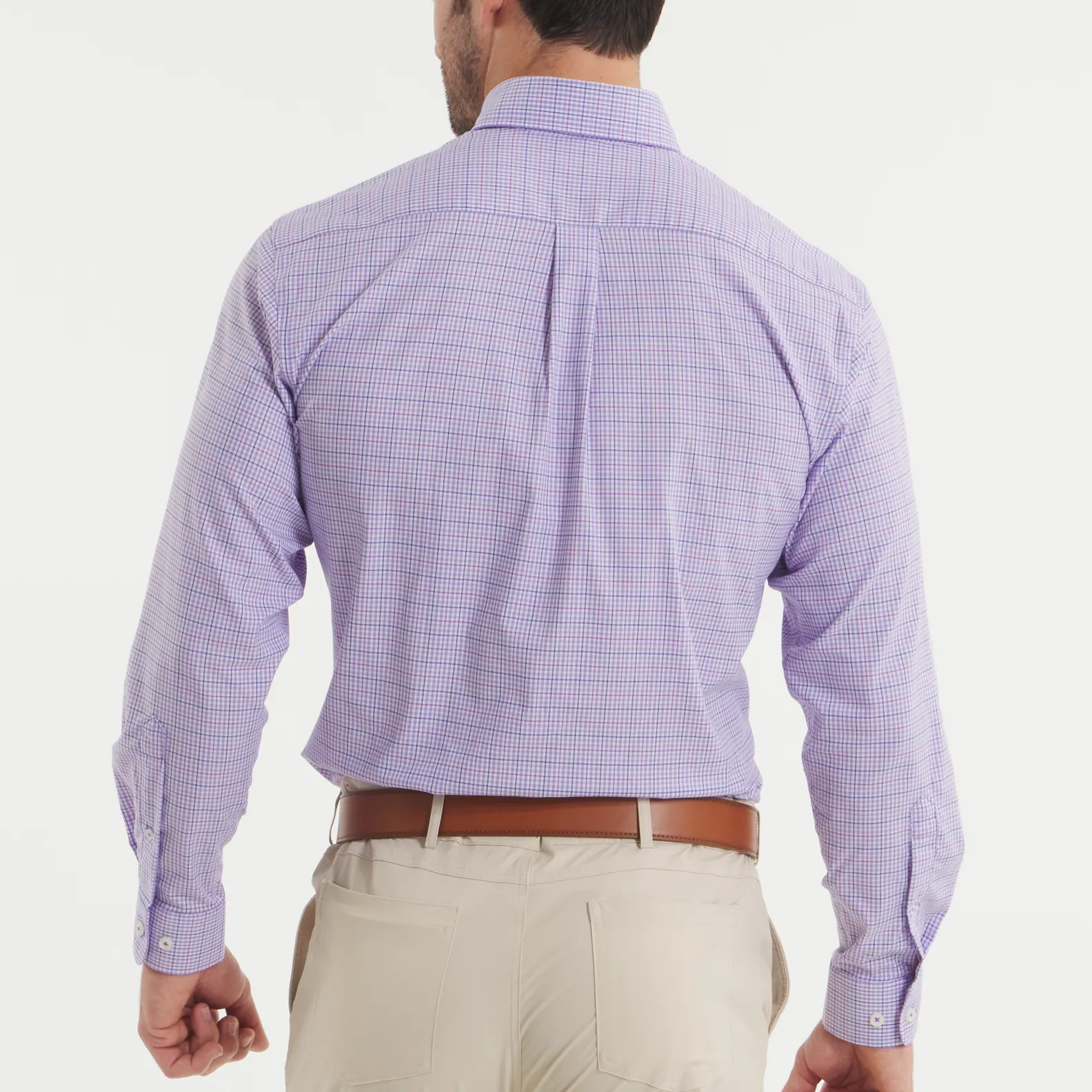 Dyer Performance Gingham Dress Shirt