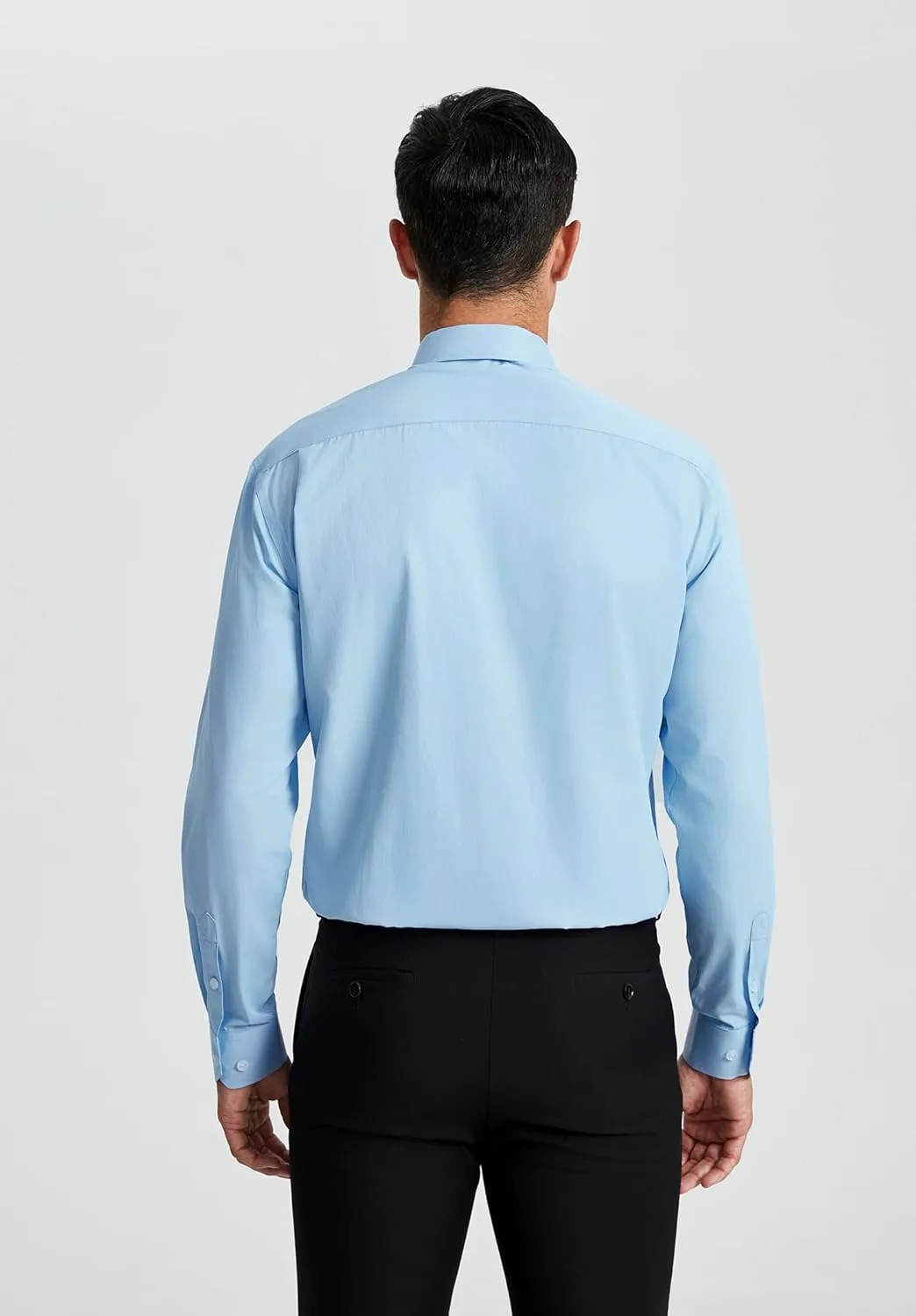 Enlision Mens Dress Shirts Long Sleeve Button Down Shirt for Men Regular Fit Business Casual Shirt and Tie Sets for Wedding