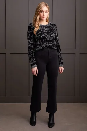 Front Fly 5 Pocket Pant [Black-1861O]