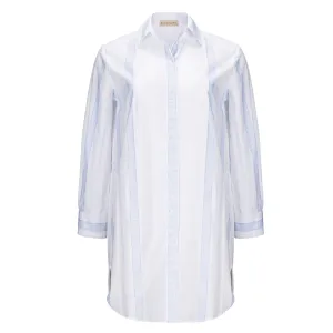 Long Cotton Striped Shirt