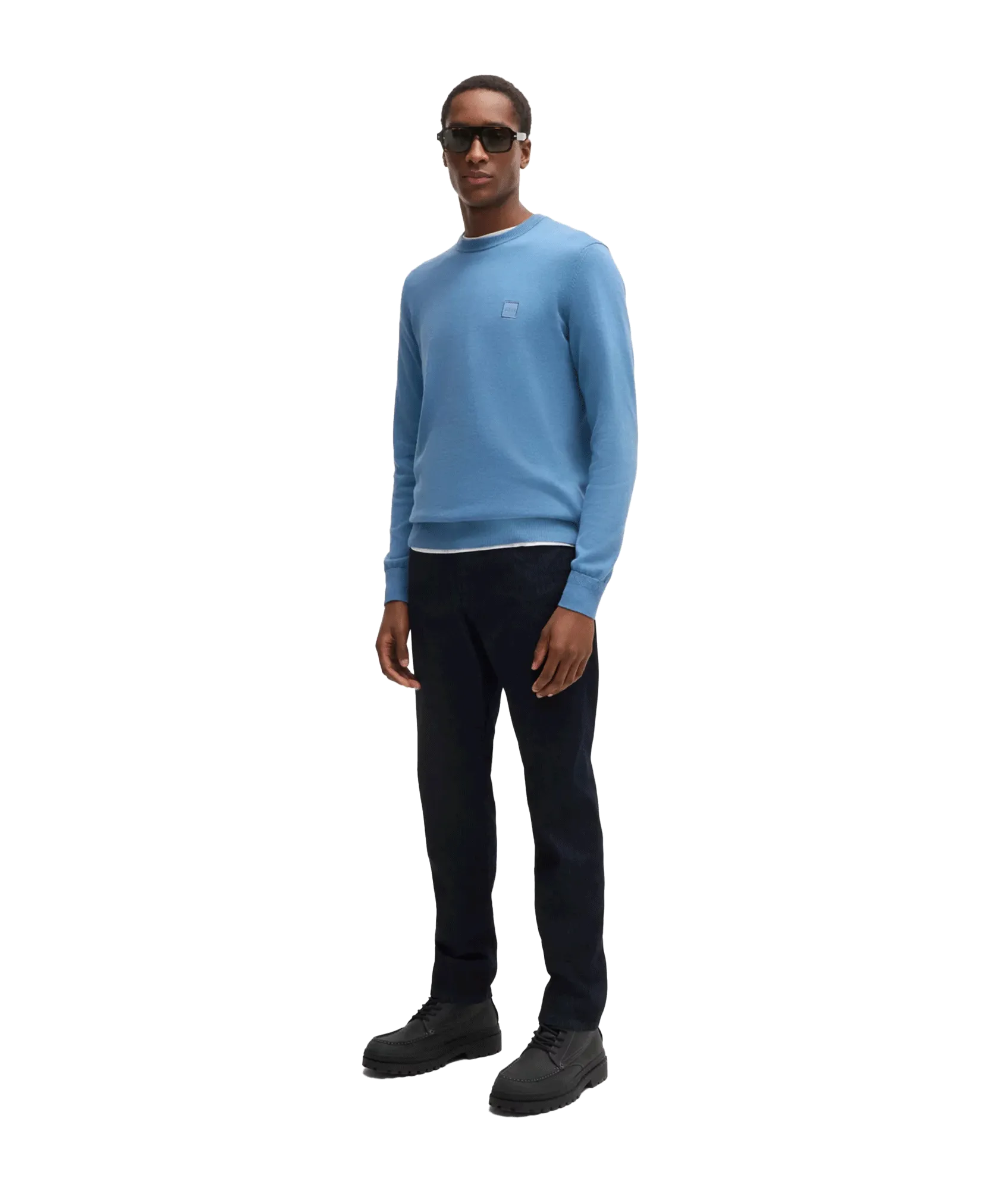 Maine Regular-fit Jeans in Deep Indigo Comfort-stretch Denim - Navy