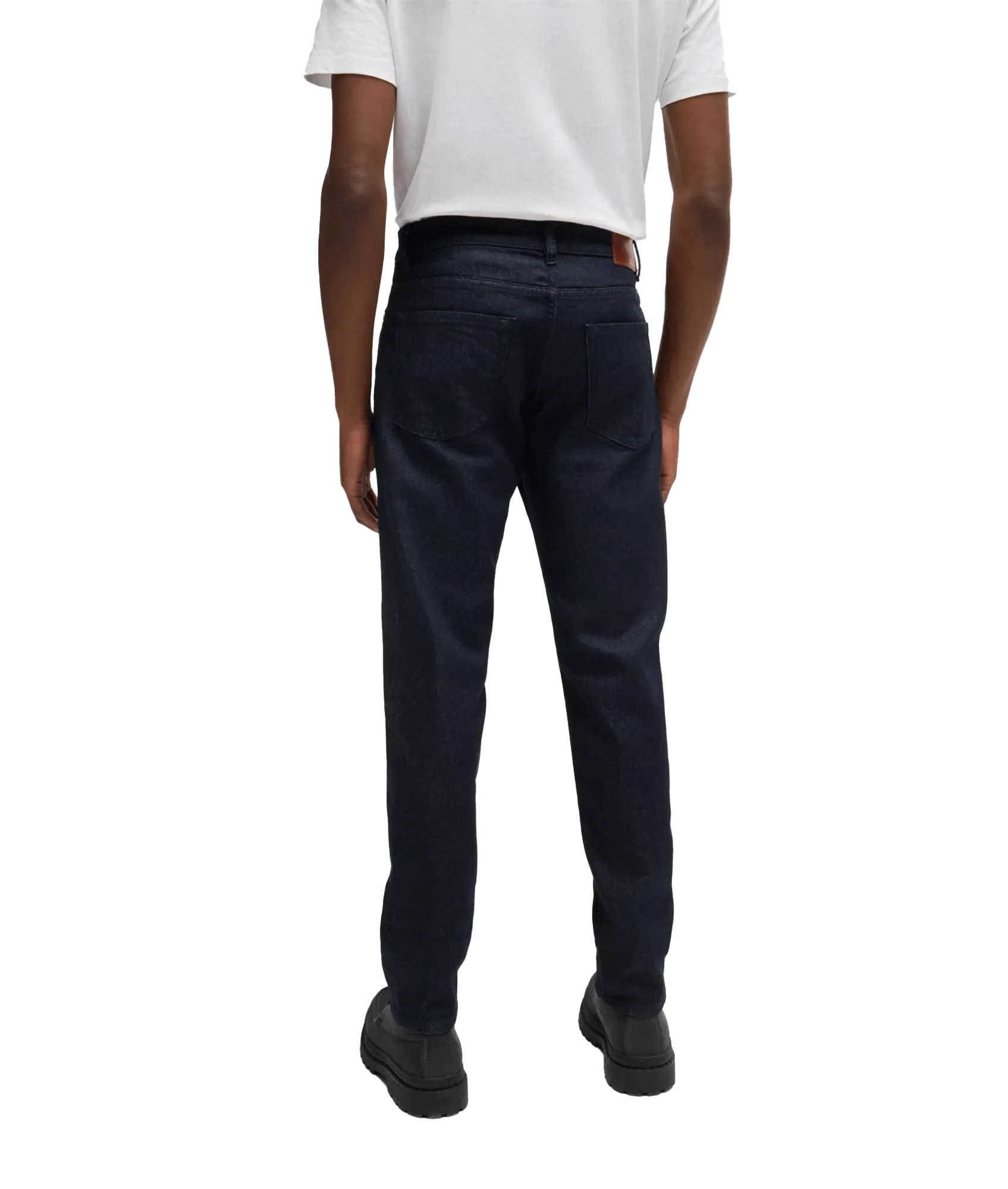 Maine Regular-fit Jeans in Deep Indigo Comfort-stretch Denim - Navy