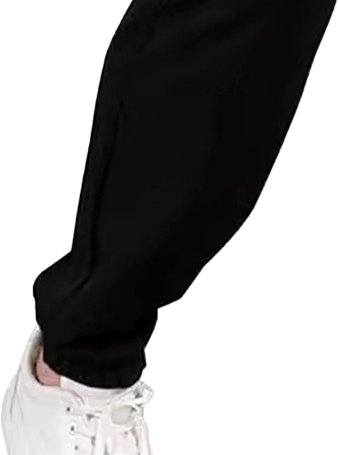 Mens Chinos Slim Fit Pocket Pants Regular Fit Casual Cargo Joggers Tapered Dress Comfort Solid Trousers