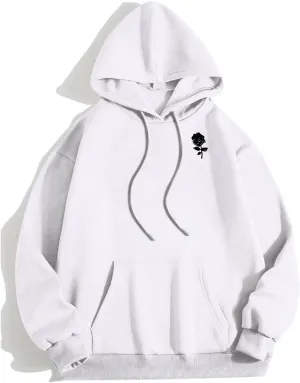 Men's Fashion Loose Sweatshirt Graphic Hoodies for Men Pullover Sweatshirt 2024 Long Sleeve Drawstring Casual Hooded
