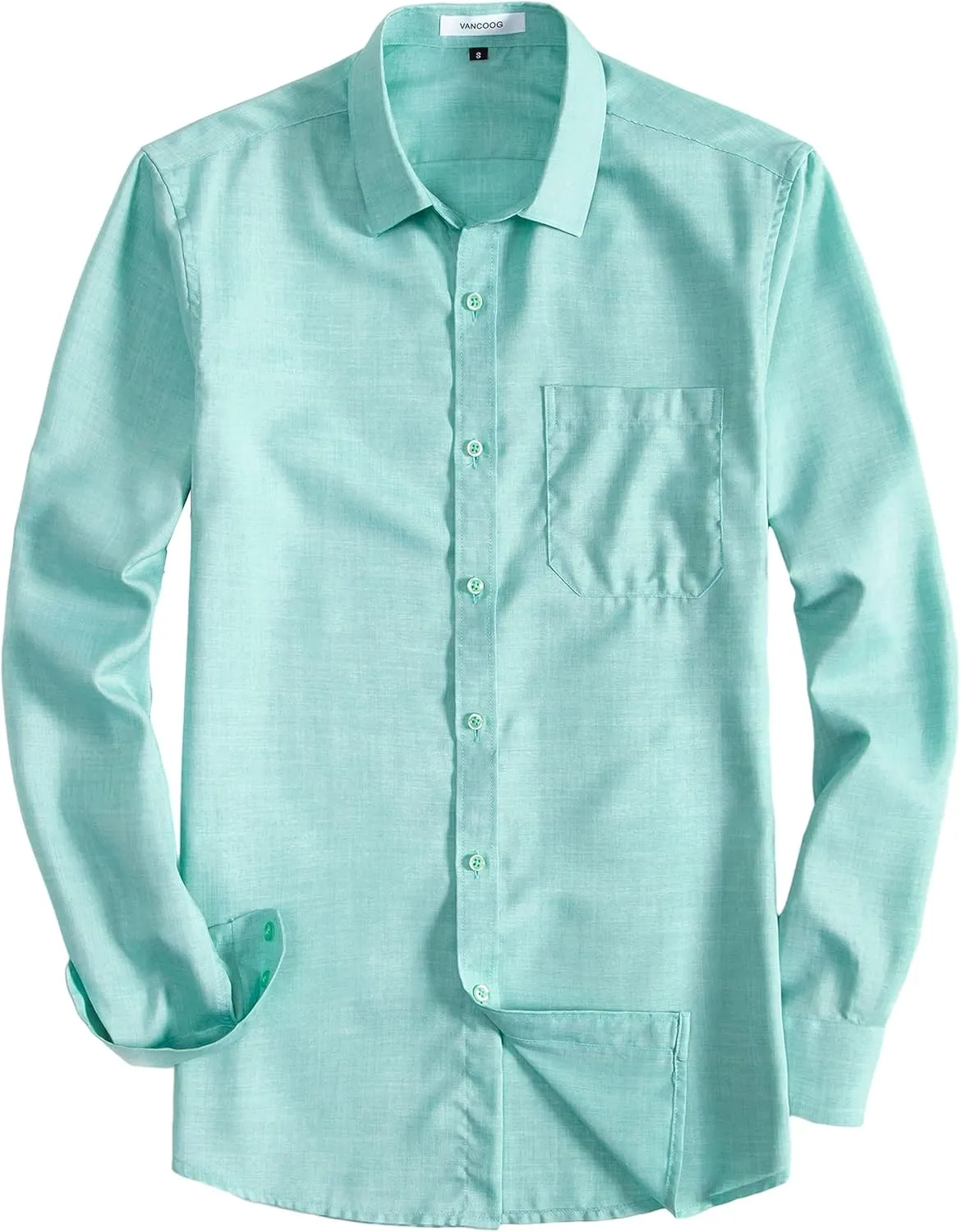 Mens Long Sleeve Casual Fancy and Stylish Linen Blended Shirts