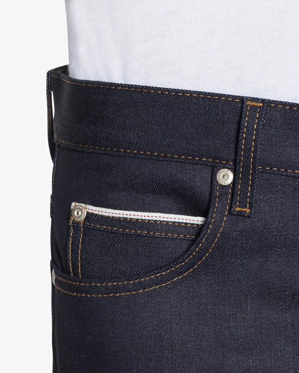 Naked & Famous Denim Super Guy Skinny Mens Jeans - Nightshade Stretch Selvedge