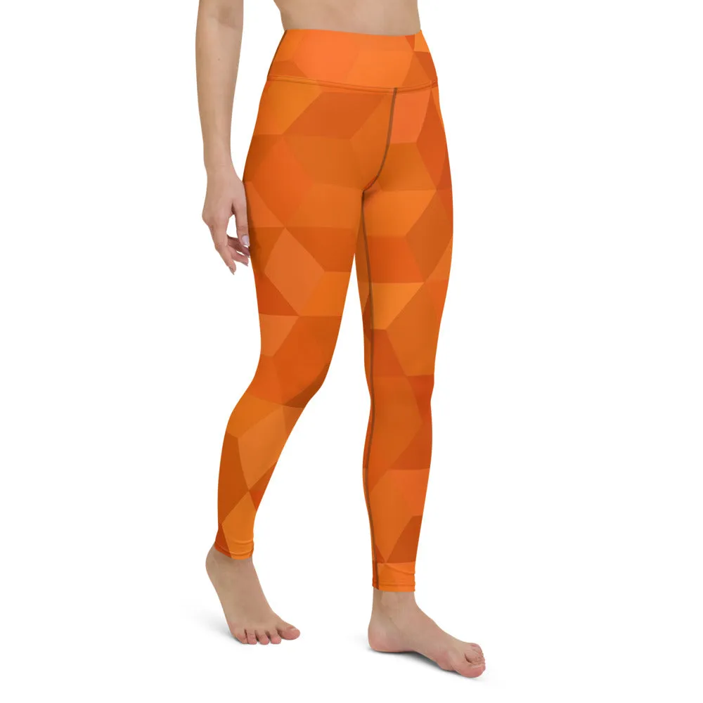 'NARANJA' full-length yoga leggings