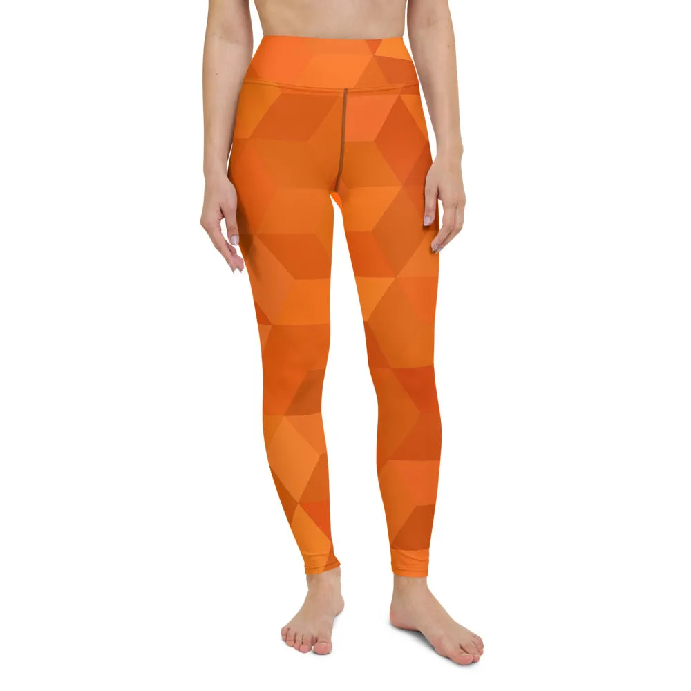 'NARANJA' full-length yoga leggings