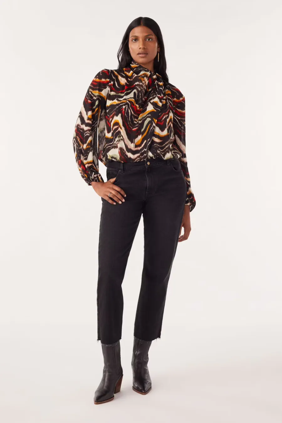 Pops Blouse Noir
