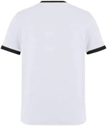 Remidoo Womens Ringer Tee Crew Neck Color Block Casual Summer Short Sleeve T Shirt
