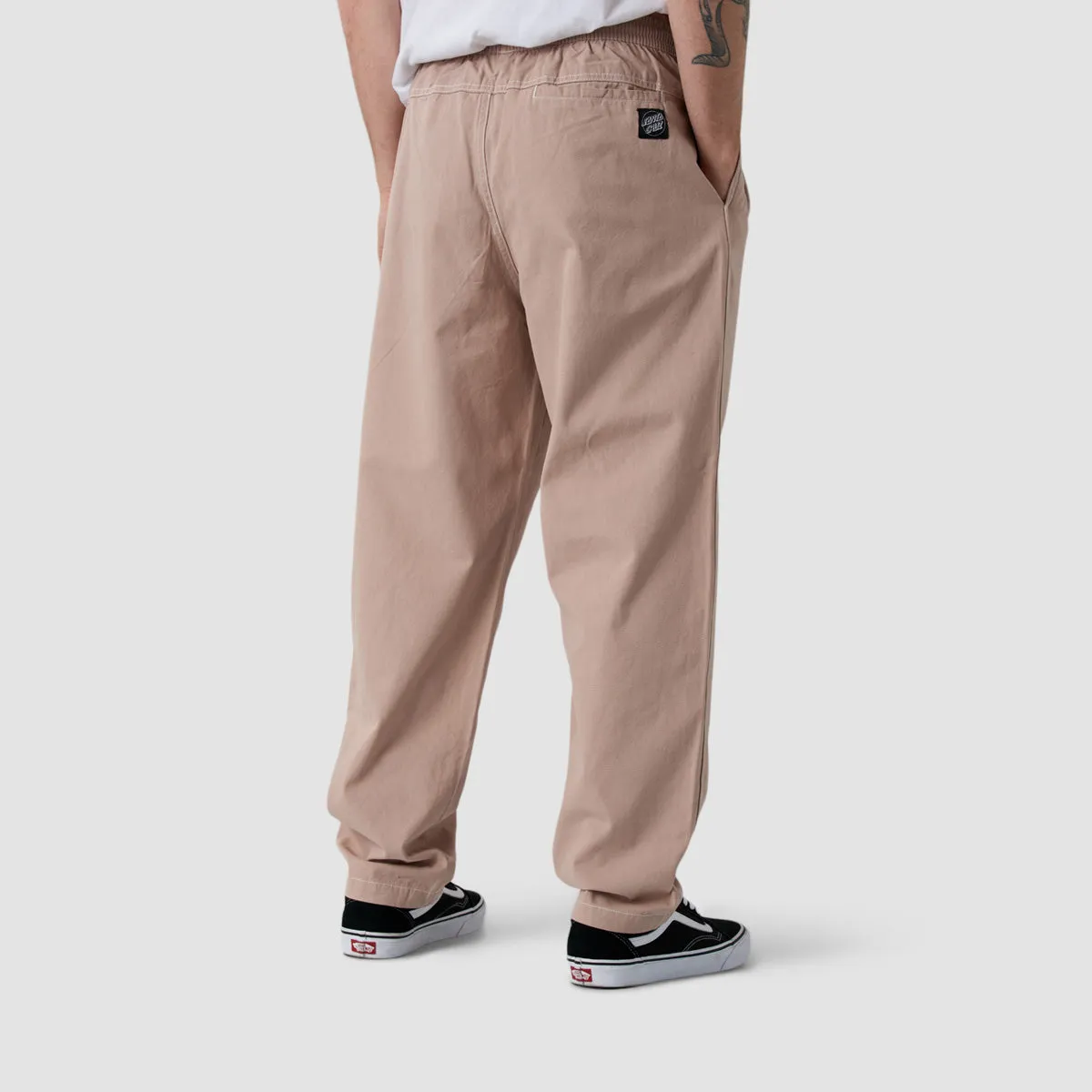 Santa Cruz Tab Pants Mushroom/White