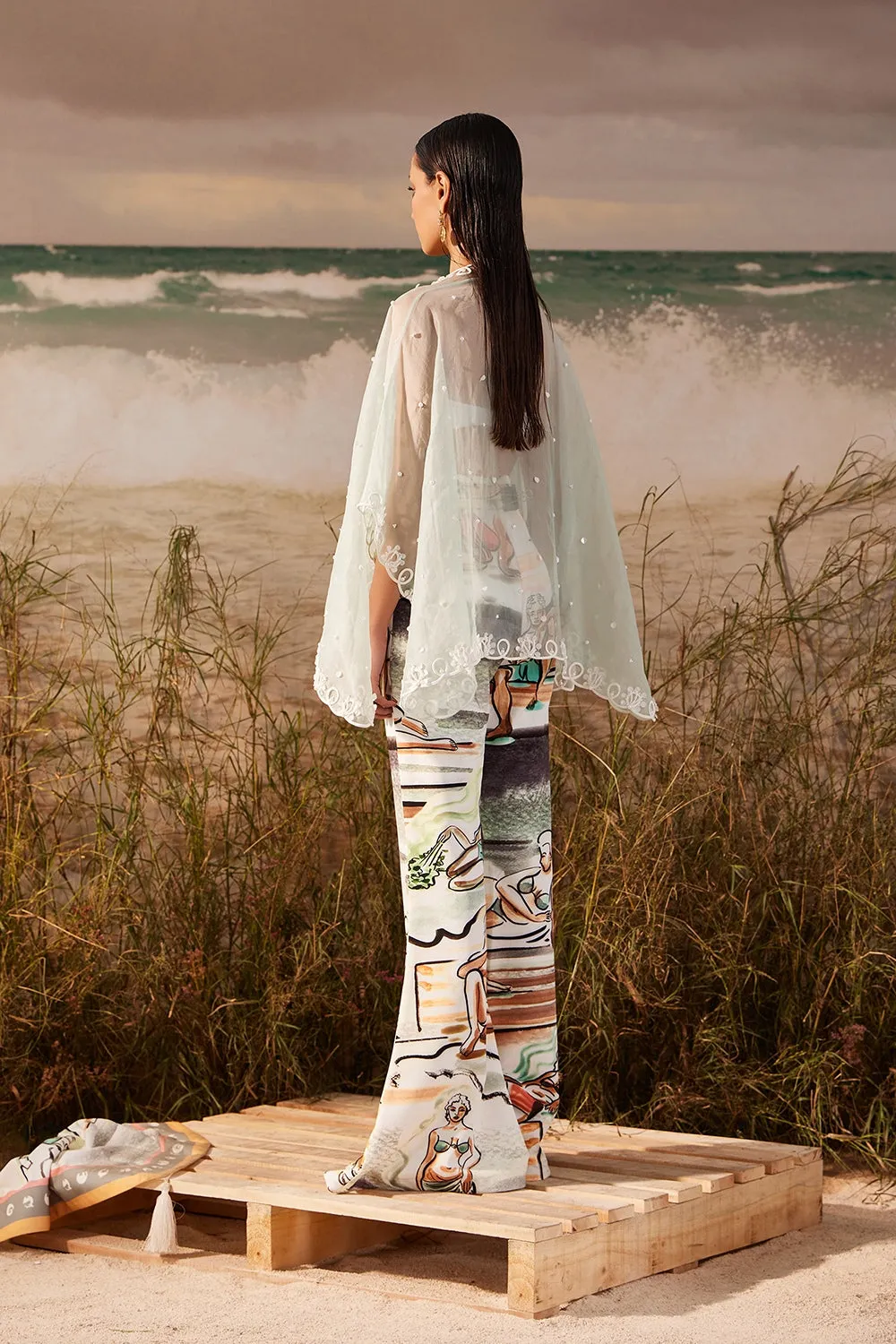 Saun Flared Trousers
