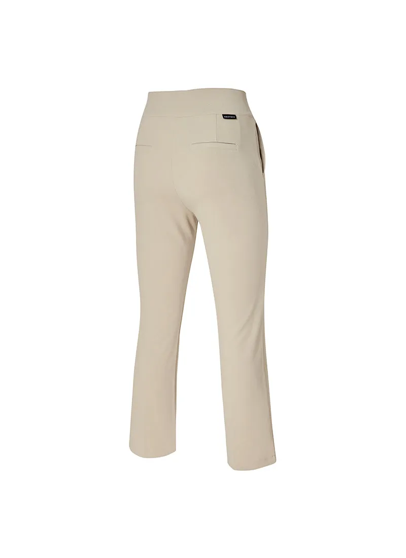 Stretch Banding Boots Cut Slacks 9"
