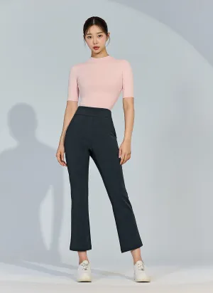 Stretch Banding Napping Bootscut Slacks