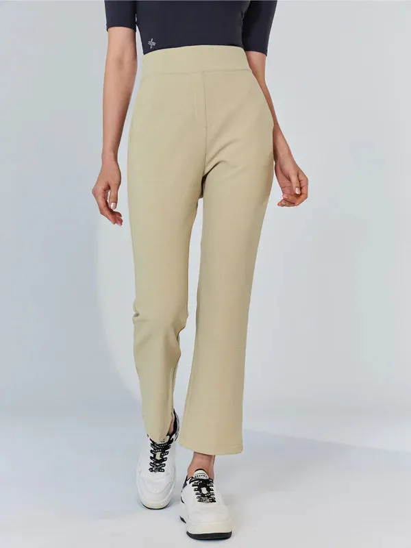 Stretch Banding Napping Bootscut Slacks