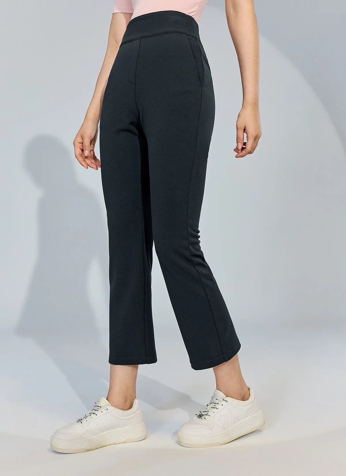 Stretch Banding Napping Bootscut Slacks