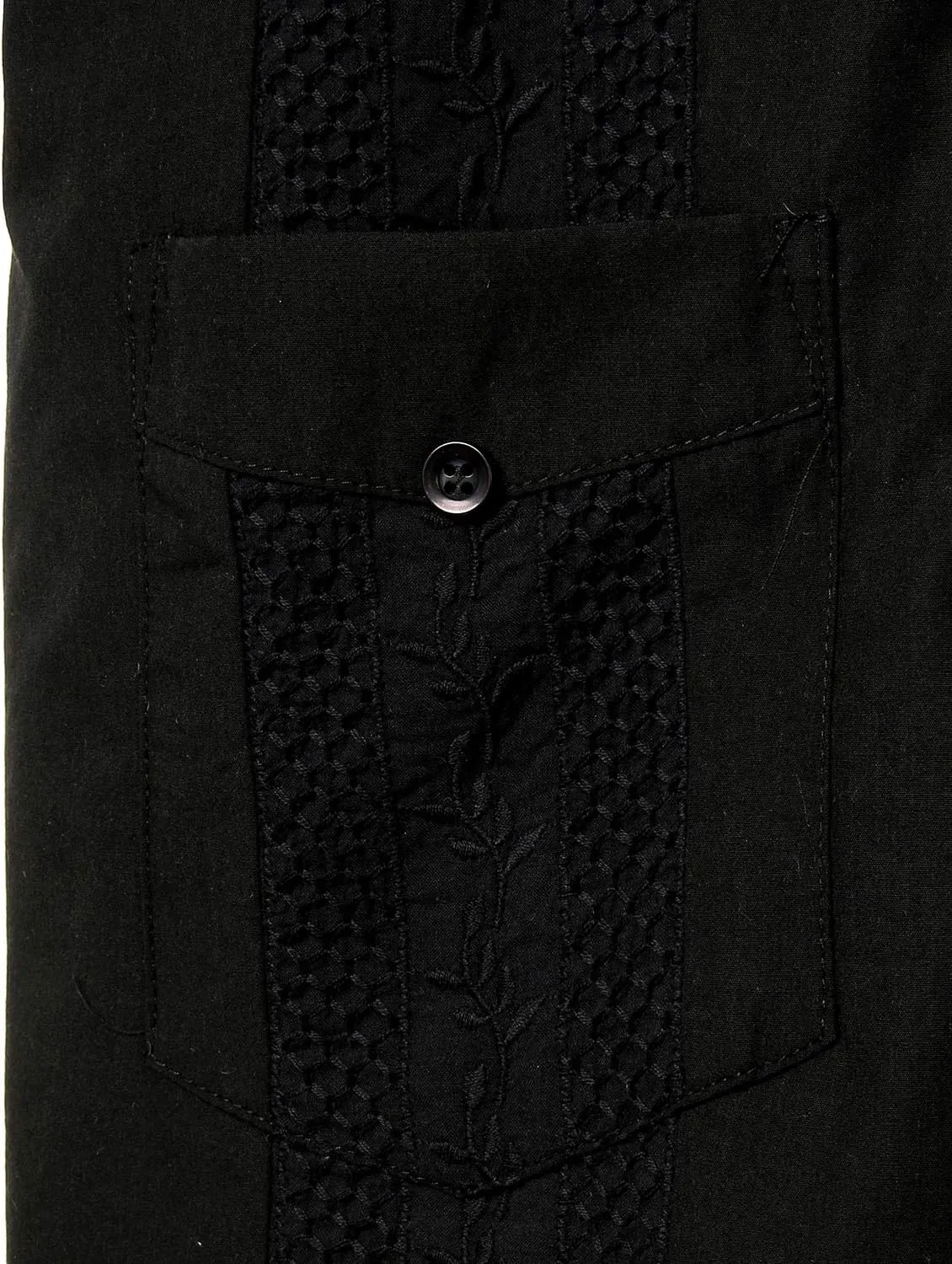 VATPAVE Mens Short Sleeve Button Down Cuban Guayabera Shirts