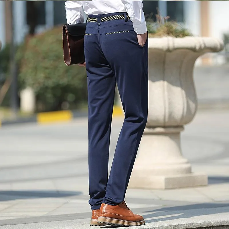 West Louis Brand Straight Business Casual Pants