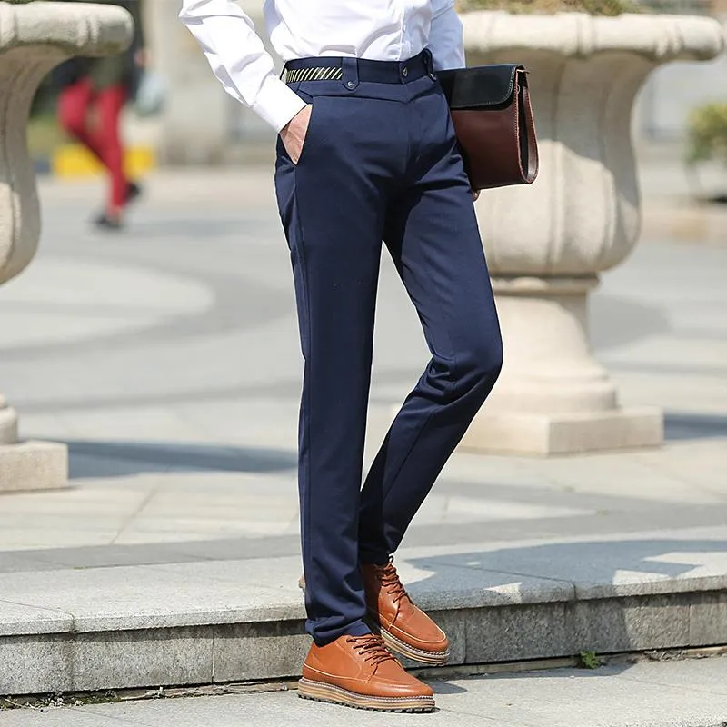 West Louis Brand Straight Business Casual Pants