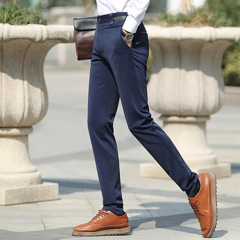 West Louis Brand Straight Business Casual Pants