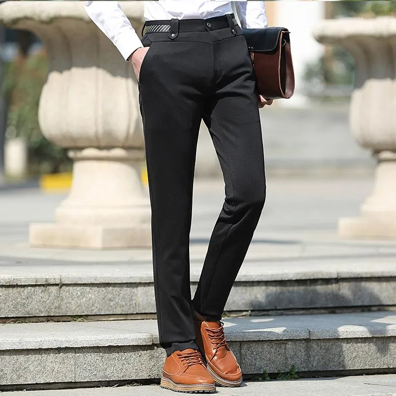 West Louis Brand Straight Business Casual Pants
