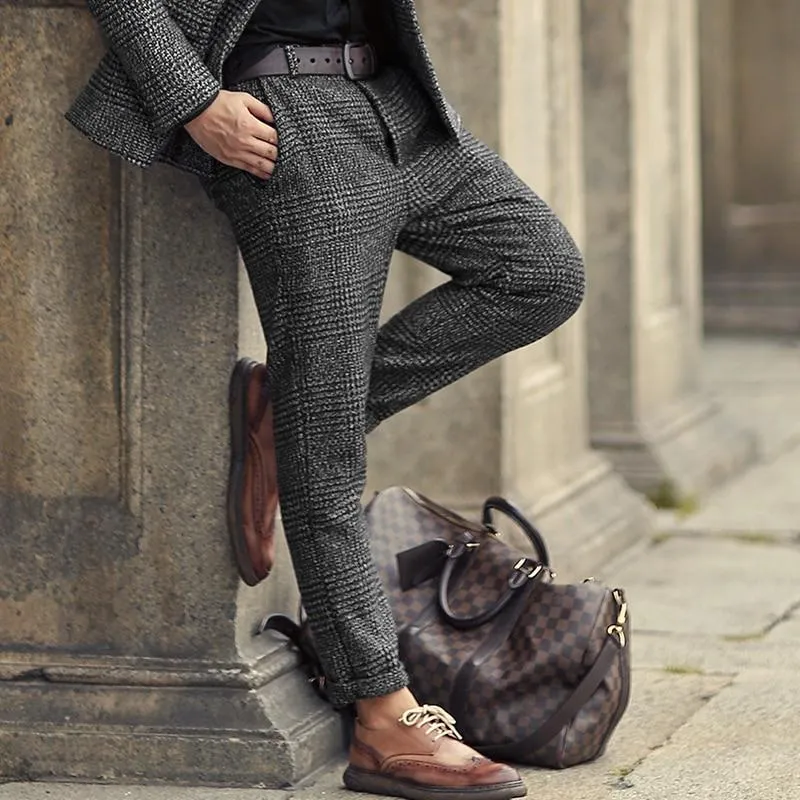 West Louis Woolen Business Formal Pants