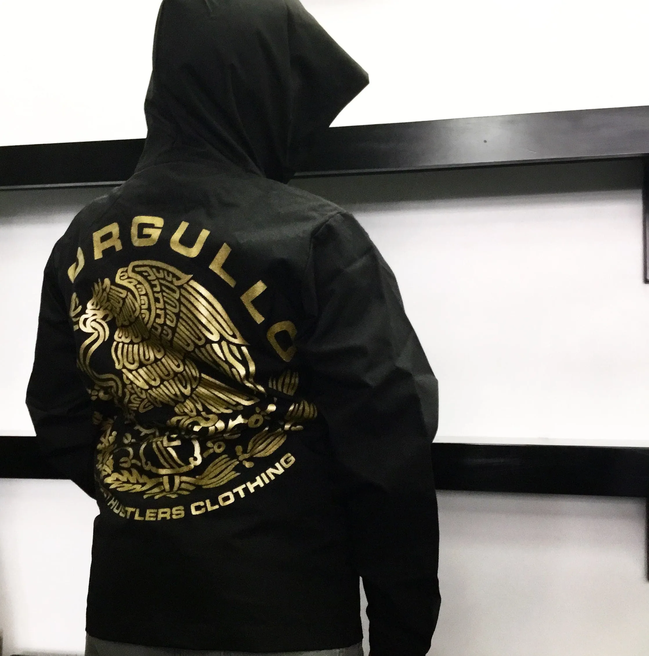 Youth Hooded WindBreaker Jacket Mi Orgullo
