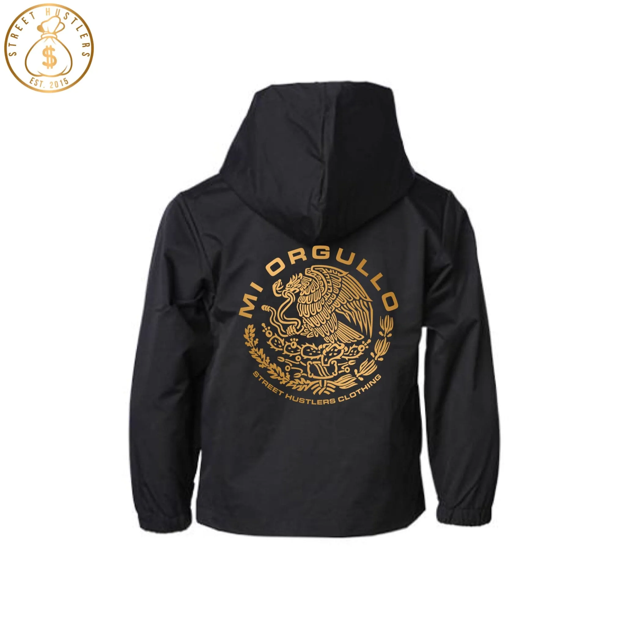 Youth Hooded WindBreaker Jacket Mi Orgullo